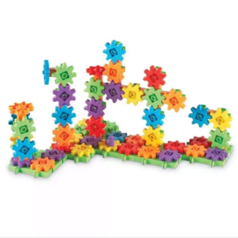 Gear stem building toys